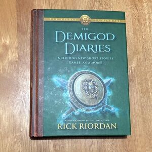 The Demigod Diaries Hardcover Book